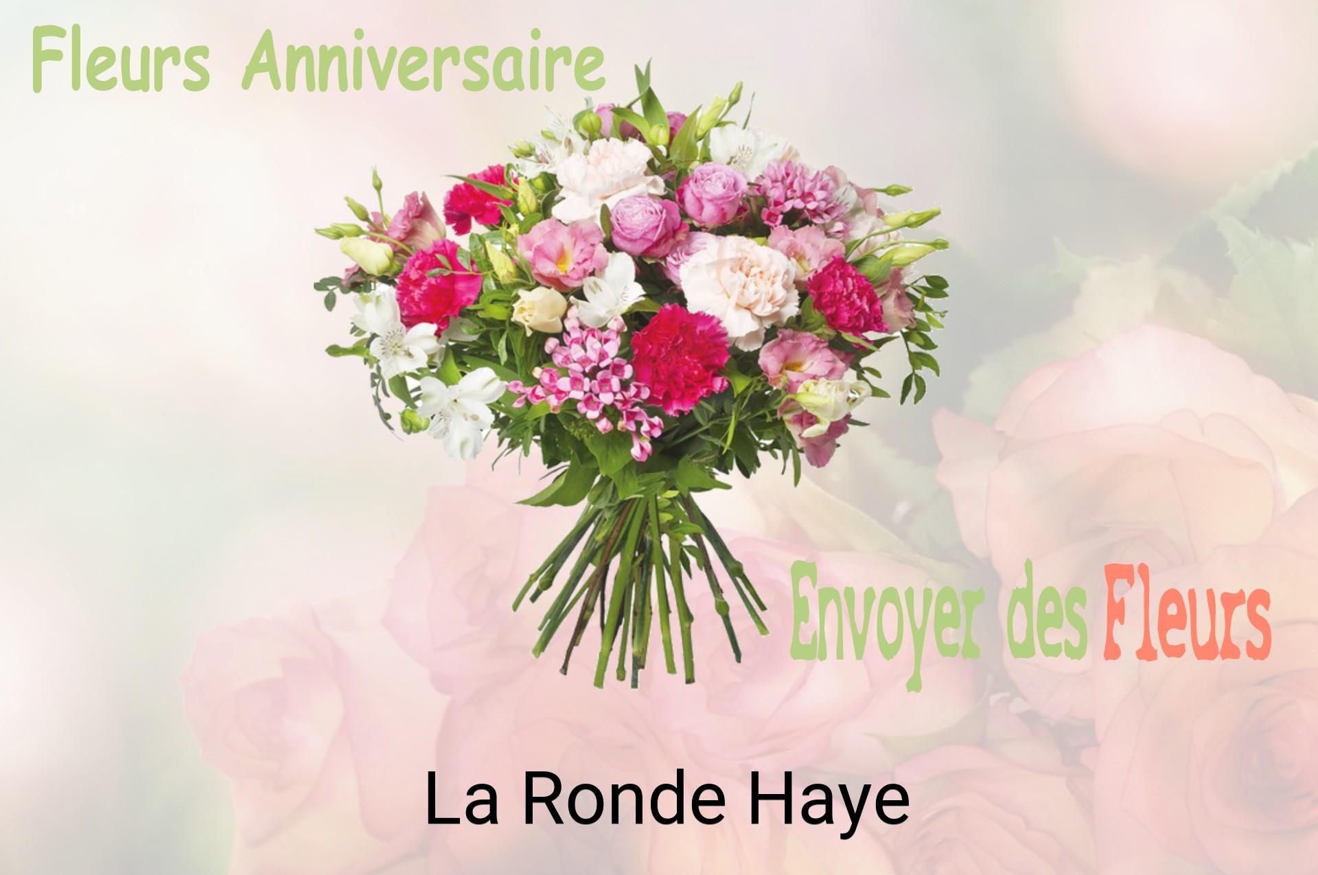 Bouquet de fleurs d’anniversaire livré à La Ronde-Haye