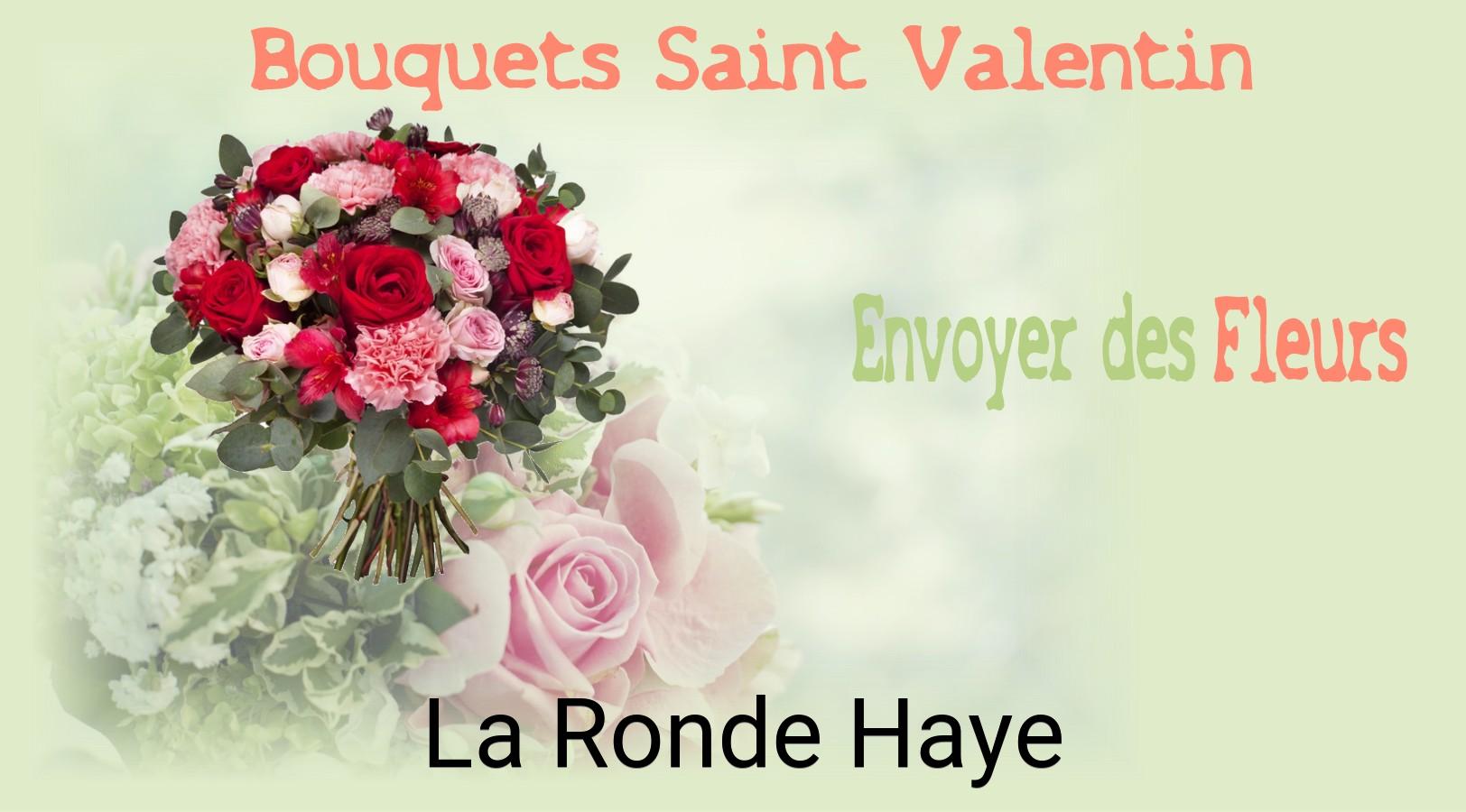 Roses de Saint-Valentin livrées à La Ronde-Haye